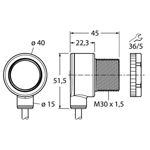 德国TURCK图尔克雷达传感器T30R-1515-CKUQP