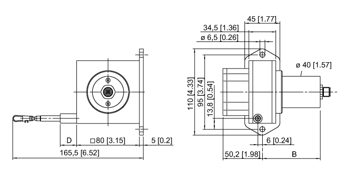 德国TURCK图尔克线性位置传感器DW3000-110-PA-H1441