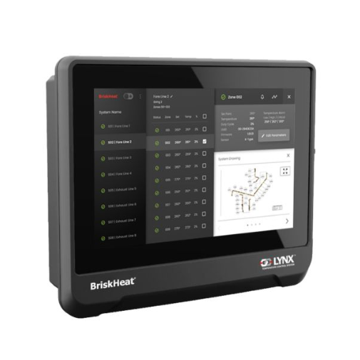 美国BRISKHEAT LYNX-OI 温度计屏幕操作界面