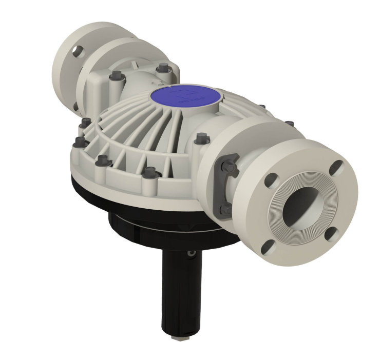 美国GRACO固瑞克 2 英寸（50.8 毫米）i 系列聚丙烯脉动阻尼器，带 PP 阀座和 BN 隔膜  2000477