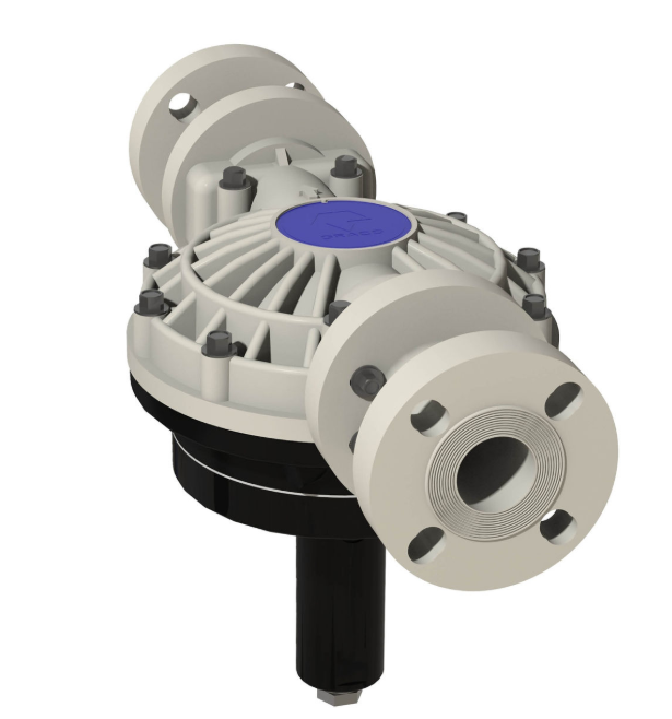 美国GRACO固瑞克 1.5 英寸（38.1 毫米）i 系列聚丙烯脉动阻尼器，带 PP 阀座和 BN 隔膜 2000470