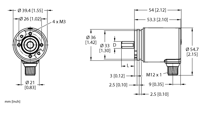 德国TURCK图尔克非接触式编码器REM-101S8S-9F32B-H1151