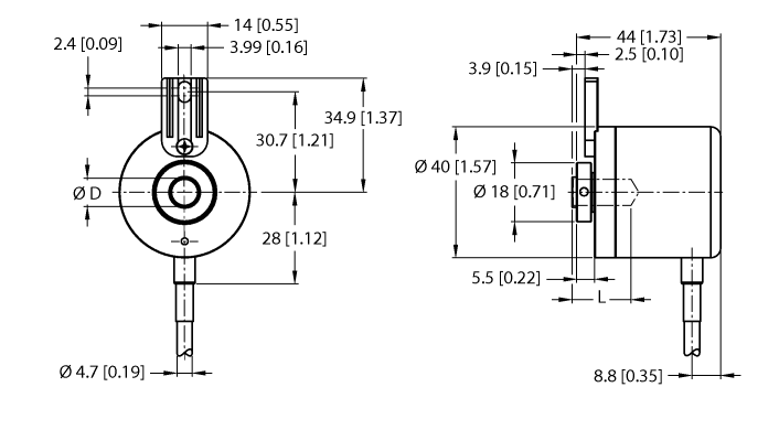 德国TURCK图尔克非接触式编码器REI-E-112IA0T-2B1024-C