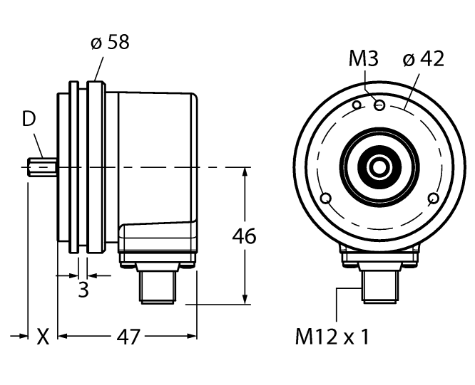 德国TURCK图尔克非接触式编码器REI-E-113T8S-4B2500-H1181