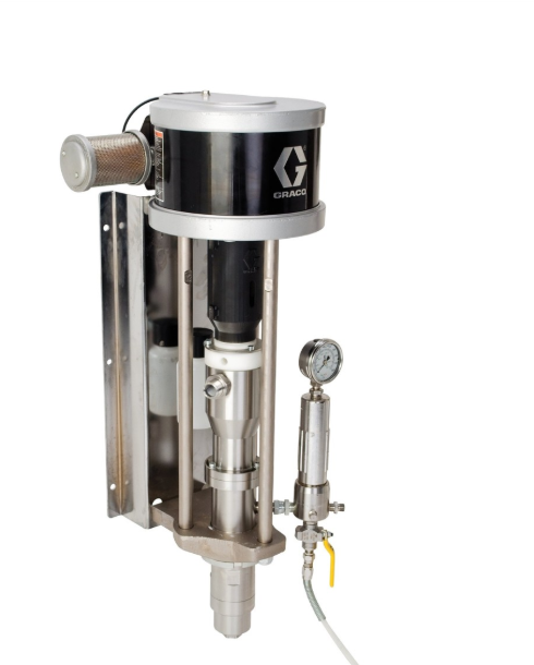 美国GRACO固瑞克  带 V 形密封圈的 Merkur 35:1 比率波纹管空气辅助式无气套件 G35B03