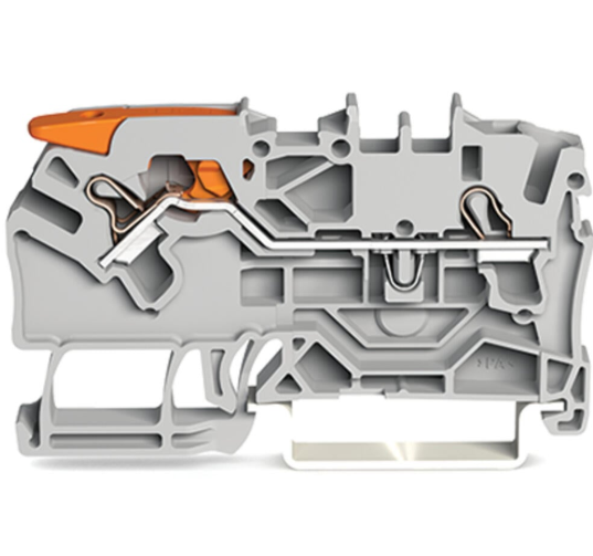 德国WAGO万可 TOPJOB®S 馈通接线端子 带杠杆和开放式工具槽