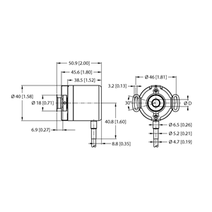 德国TURCK图尔克非接触式编码器REI-E-112I8E-2B2500-C