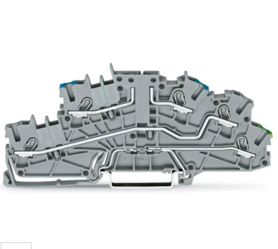 德国WAGO万可 2003-6640 多级安装接线端子 无刀载具接线端子