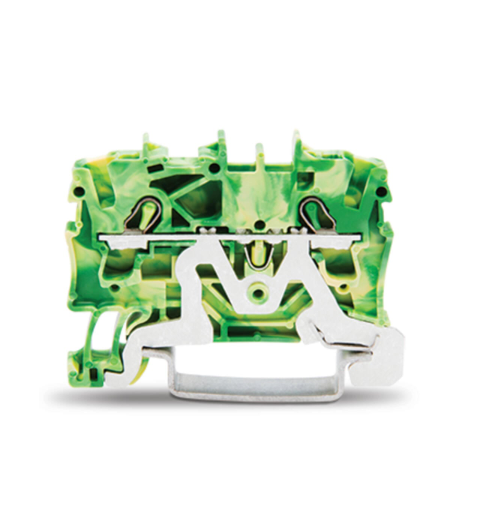 德国WAGO万可 2002-1207 接地接线端子 导轨安装