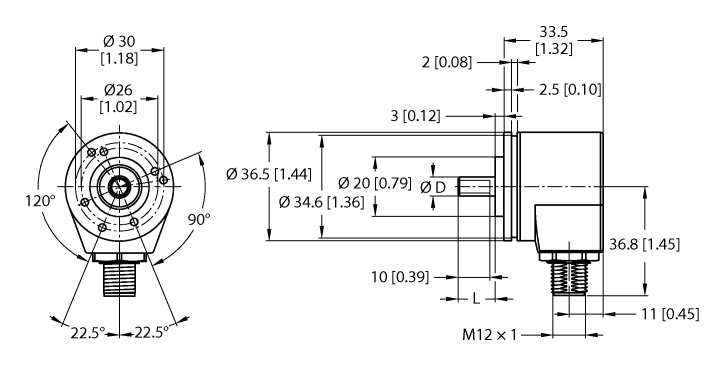 德国TURCK图尔克非接触式编码器REI-04Q6C-2H500-H1181