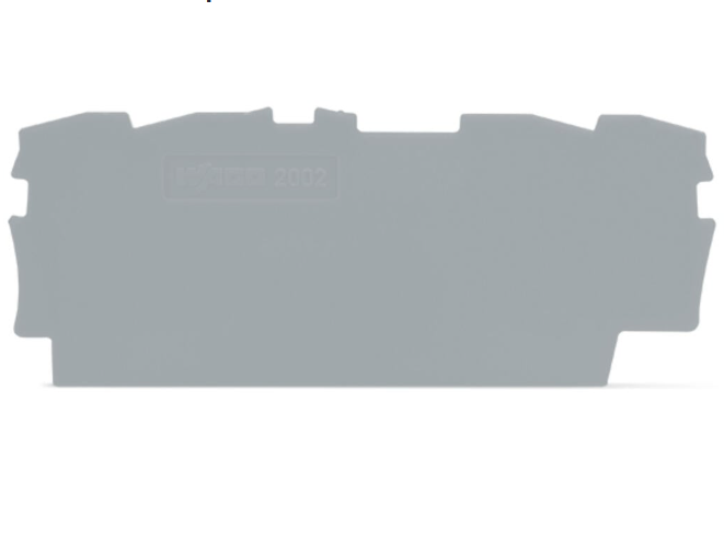 德国WAGO万可 2002-1491 接线端子中间板