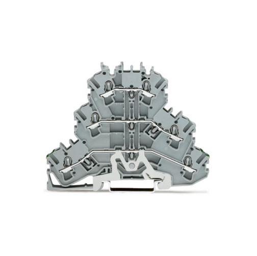 德国WAGO万可 2002-3227 三层接地接线端子