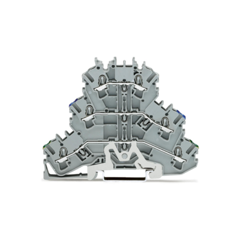 德国WAGO万可 2002-3217 三层接线端子