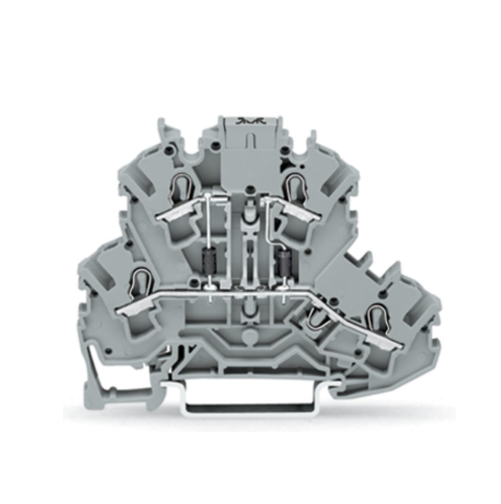 德国WAGO万可 1000-488 双层双二极管接线端子