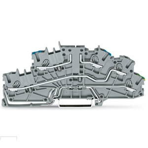 德国WAGO万可 2003-6640 多级安装接线端子 无刀载具接线端子