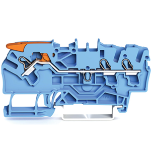 德国WAGO万可 2102-1304 馈通接线端子 带杠杆和开放式工具槽
