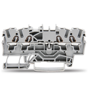 德国WAGO万可 2002-1401 馈通接线端子 导轨安装