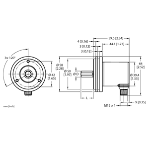 德国TURCK图尔克非接触式编码器REM-E-121T10S-9F32B-H1151