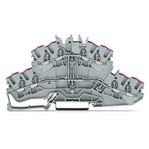 德国WAGO万可 2002-2408 双层接线端子