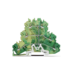 德国WAGO万可 2002-3207 三层接地接线端子