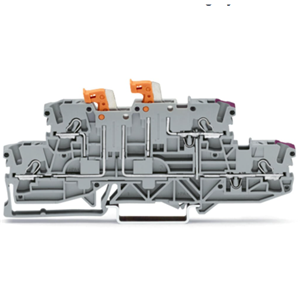 德国WAGO万可  2002-2958 双层双断接线端子