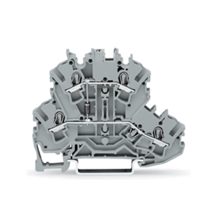 德国WAGO万可 2002-2211 双层二极管接线端子