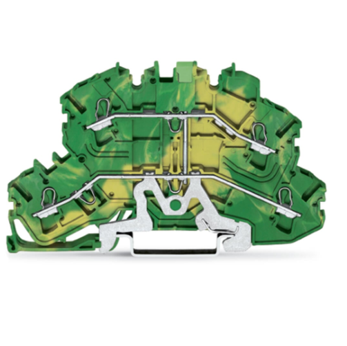 德国WAGO万可 2002-2607 双层接地接线端子