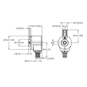 德国TURCK图尔克非接触式编码器REI-05IA0T-2H500-H1181