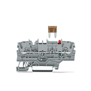 德国WAGO万可 1000-434 保险丝接线端子