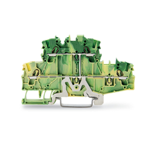 德国WAGO万可 2002-2707 双层接地接线端子