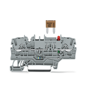 德国WAGO万可 2002-1981/1000-449 保险丝接线端子