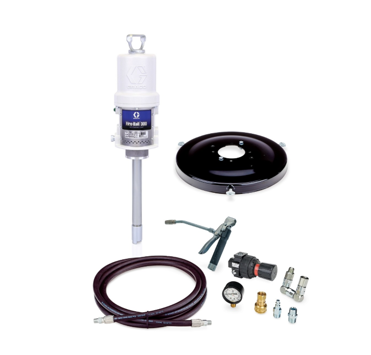 美国GRACO固瑞克  Fire-Ball® 300 系列 15:1 润滑脂泵  222078