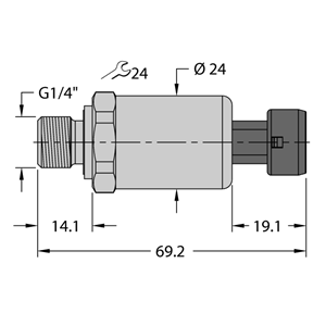 德国TURCK图尔克压力传感器PT100R-2104-I2-MP11
