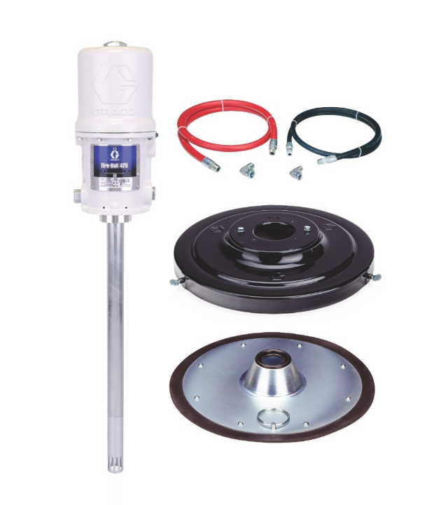 美国GRACO固瑞克  Fire-Ball® 425 系列 75:1  润滑脂泵固定盖式安装套件  244635