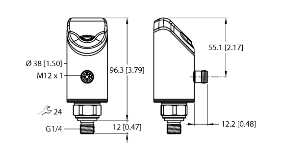 德国TURCK图尔克压力传感器PS510-10V-04-LI2UPN8-H1141/F301