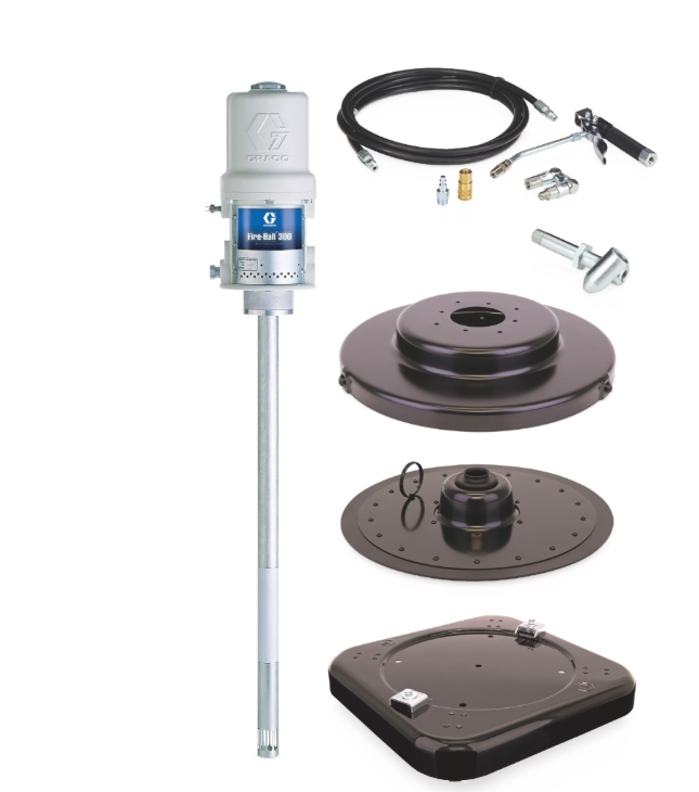 美国GRACO固瑞克   Fire-Ball® 300 系列 50:1 润滑脂泵便携式套件 225006