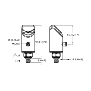 德国TURCK图尔克压力传感器PS510-40V-04-LI2UPN8-H1141/F301