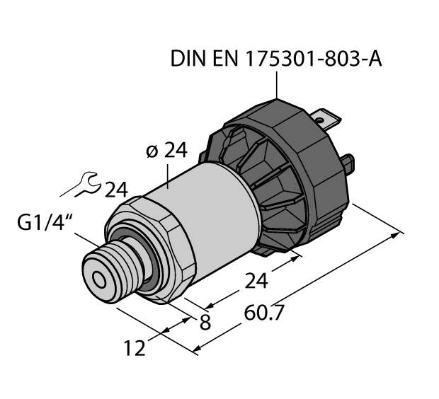德国TURCK图尔克压力传感器PT60R-1004-I2-DA91/X