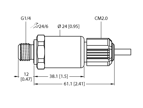 德国TURCK图尔克压力传感器PT60R-2004-I2-CM2.0/O
