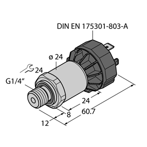 德国TURCK图尔克压力传感器PT60R-1004-I2-DA91/X