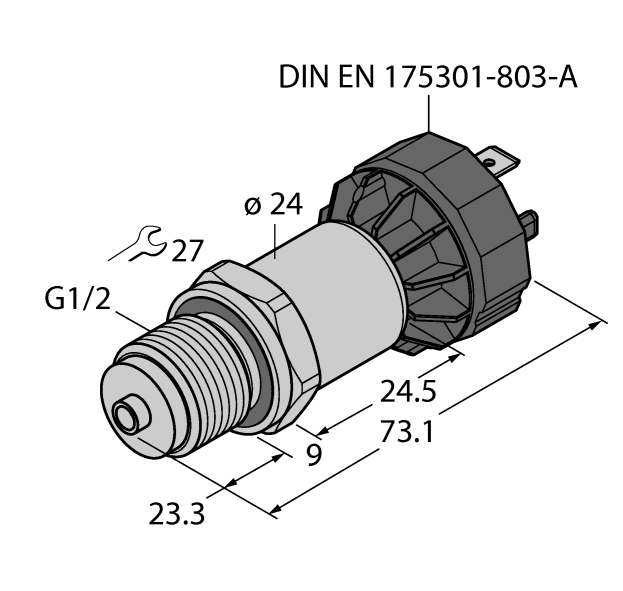 德国TURCK图尔克压力传感器PT1R-1008-I2-DA91/X