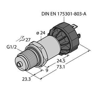 德国TURCK图尔克压力传感器PT1R-1008-I2-DA91/X