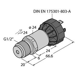 德国TURCK图尔克压力传感器PT16R-2004-I2-DA91/X