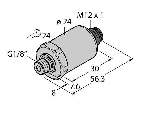 德国TURCK图尔克压力传感器PT16R-2013-U1-H1143