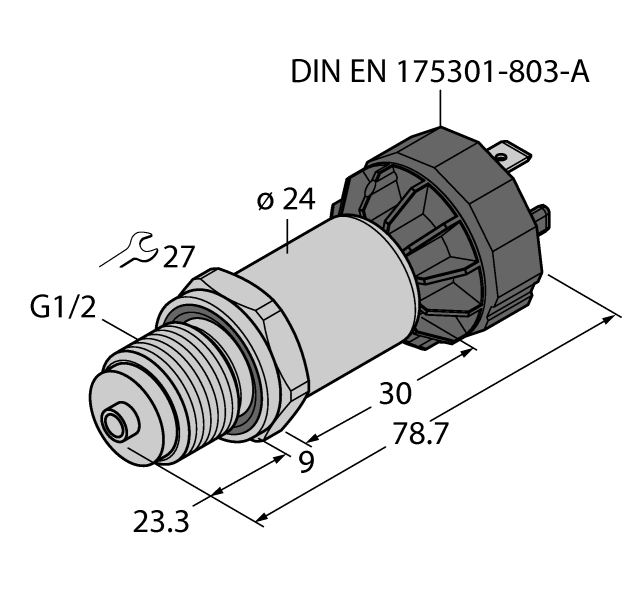 德国TURCK图尔克压力传感器PT6R-2008-I2-DA91