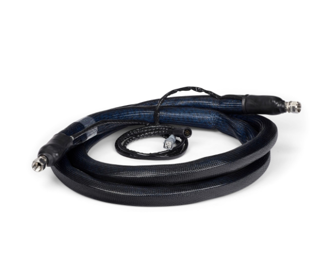 美国 GRACO固瑞克 绝缘不锈钢编织 PTFE 温胶/热熔加热软管 19M407