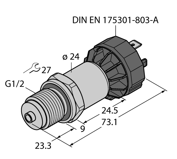 德国TURCK图尔克压力传感器PT10R-1008-U1-DA91