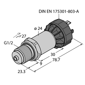德国TURCK图尔克压力传感器PT6R-2008-I2-DA91