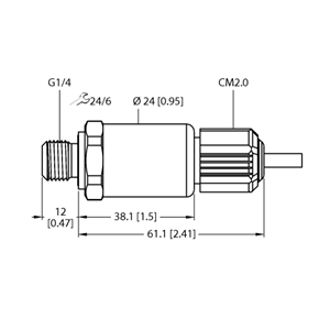 德国TURCK图尔克压力传感器PT1R-1004-I2-CM2.0/O