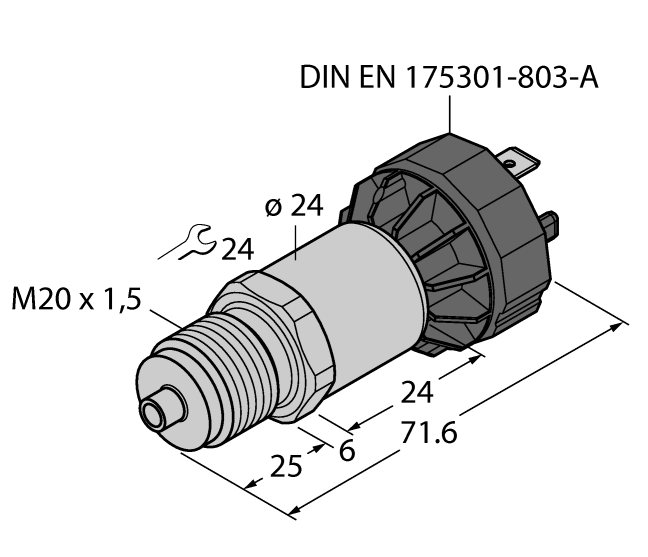 德国TURCK图尔克压力传感器PT2.5R-1020-I2-DA91